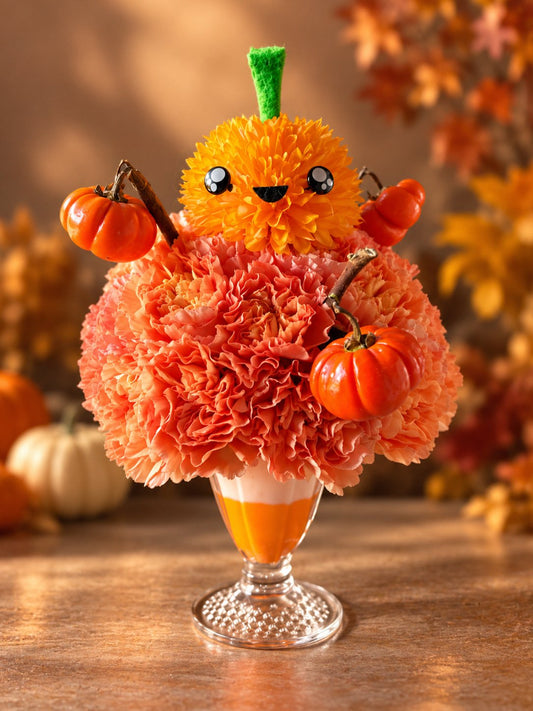 La Petite Citrouille | Halloween Pumpkin Flower Frappé