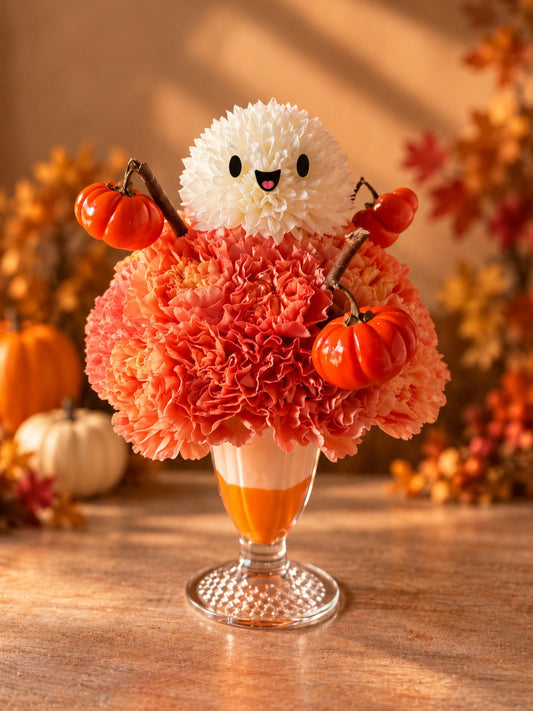 Le Petit Fantôme | Halloween Ghost Flower Frappé