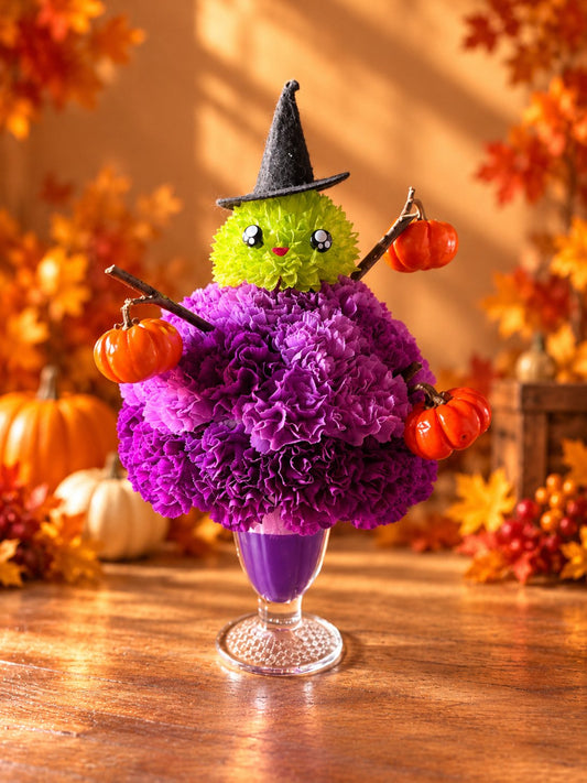La Petite Sorcière | Halloween Witch Flower Frappé