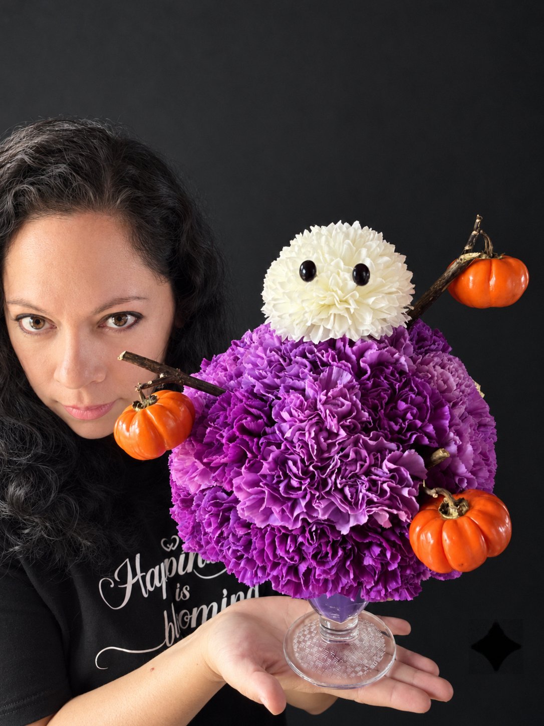 Le Petit Fantôme | Halloween Ghost Flower Frappé