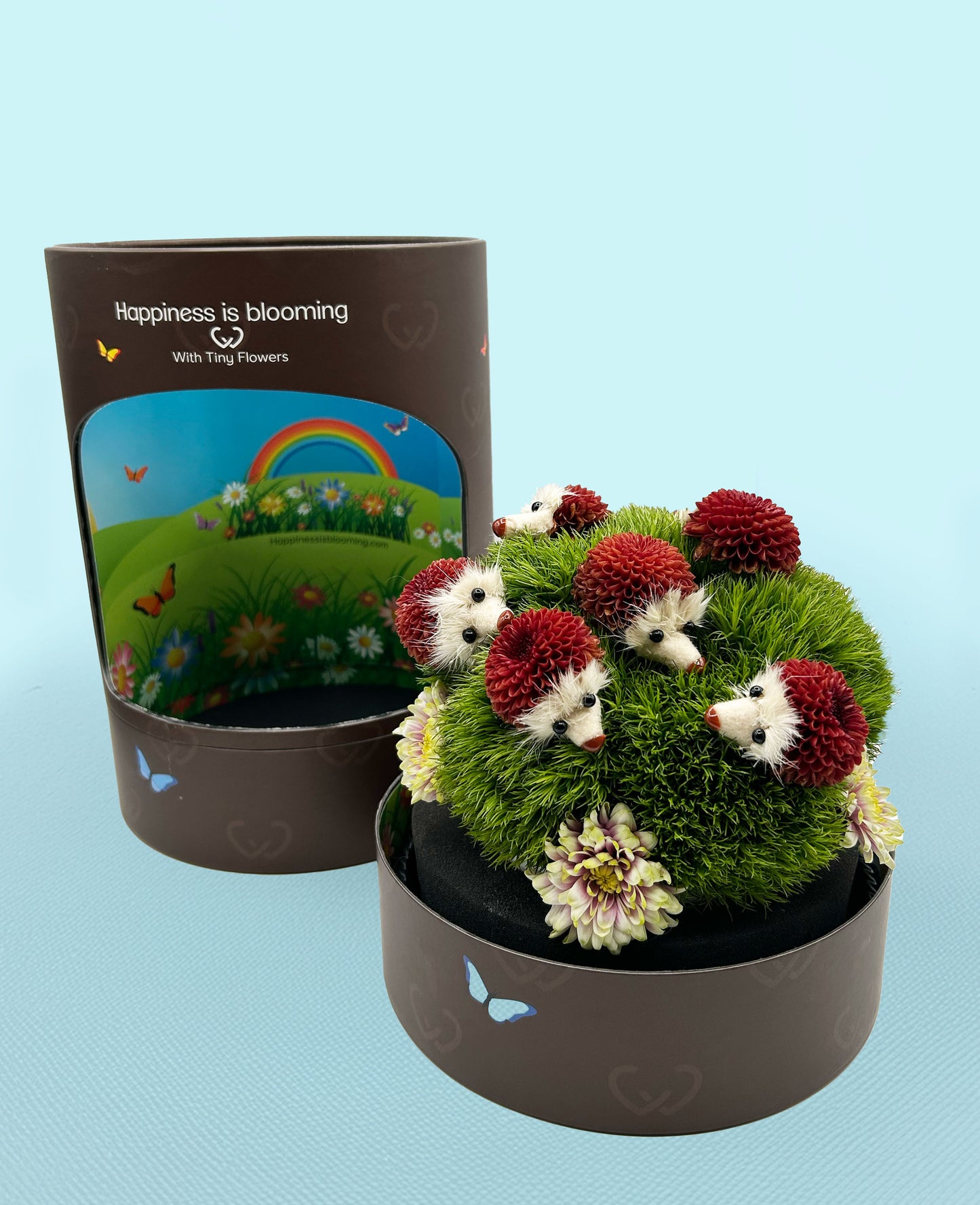 The Pricklepants Hedhehogs Kids - (seasonal) Made with Fresh Cut Flowers