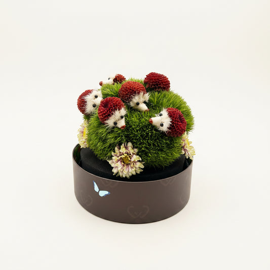 The Pricklepants Hedhehogs Kids - (seasonal) Made with Fresh Cut Flowers