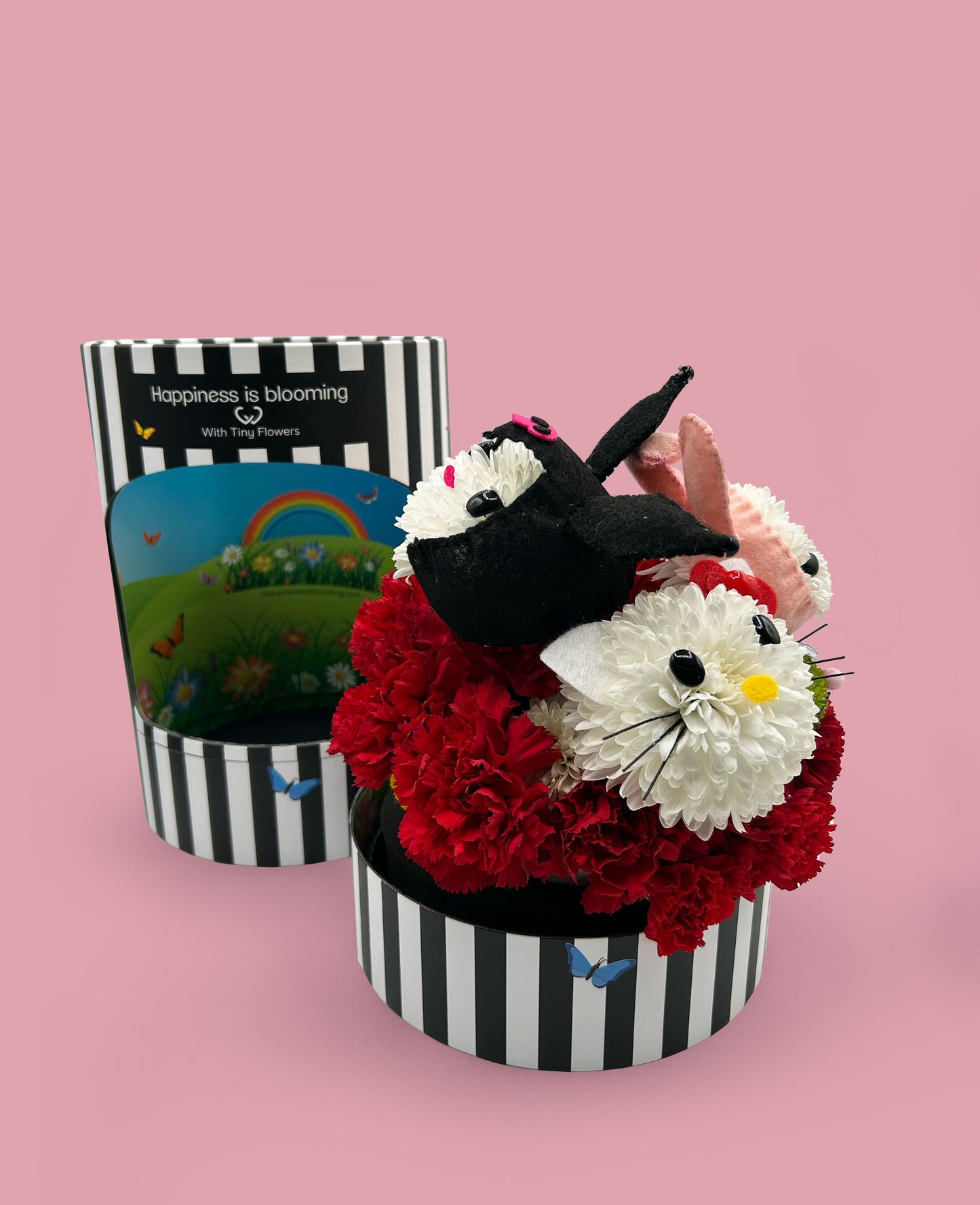 Happiness Trio - Made With Fresh Cut Flowers