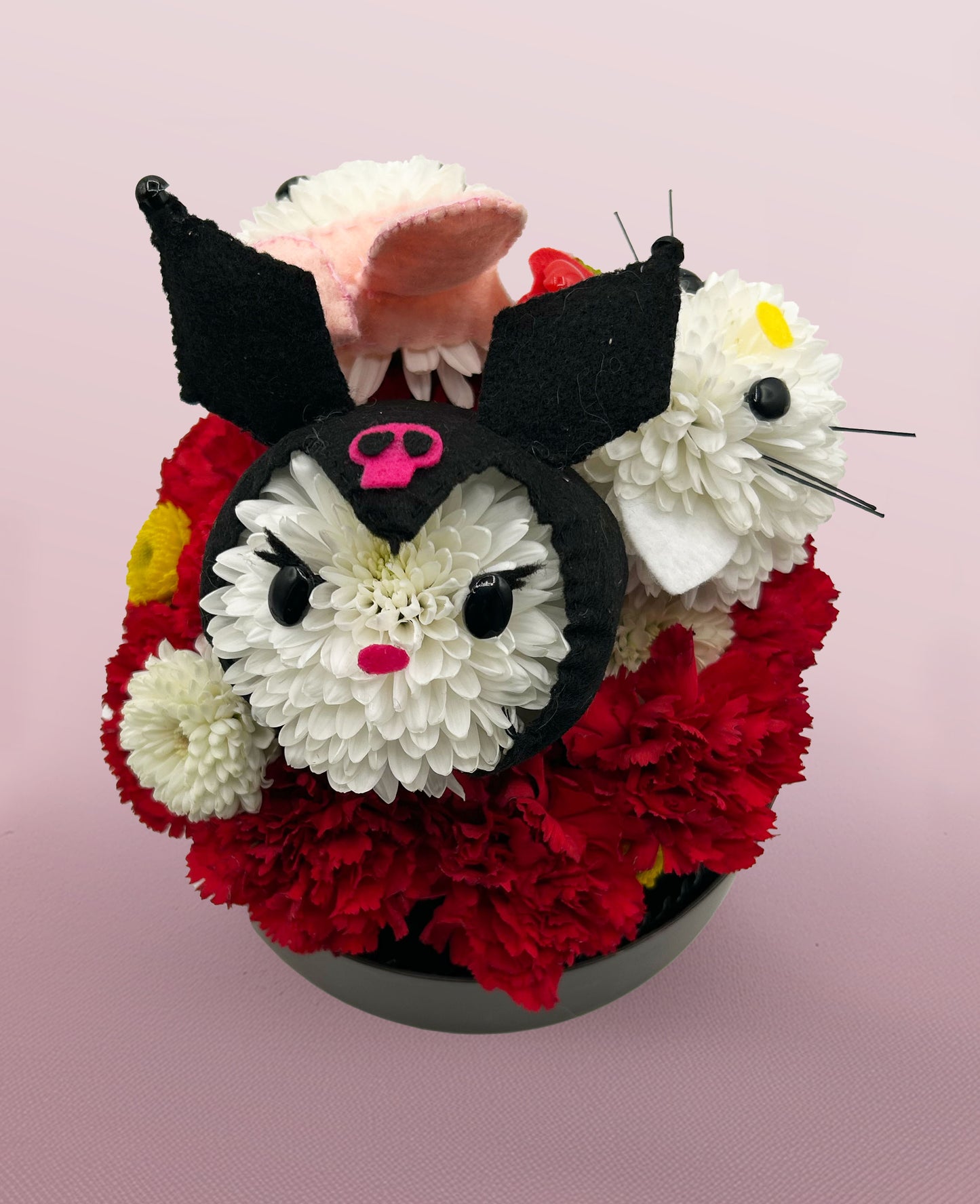 Happiness Trio - Made With Fresh Cut Flowers